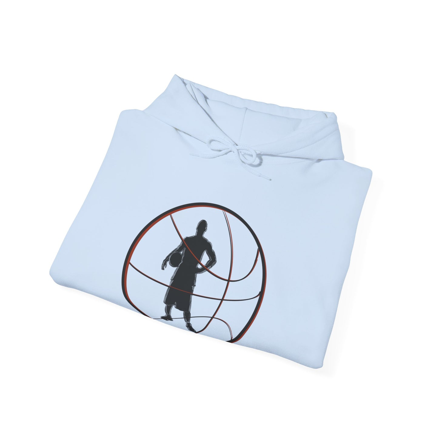 Halfcourt man basketball Hooded Sweatshirt