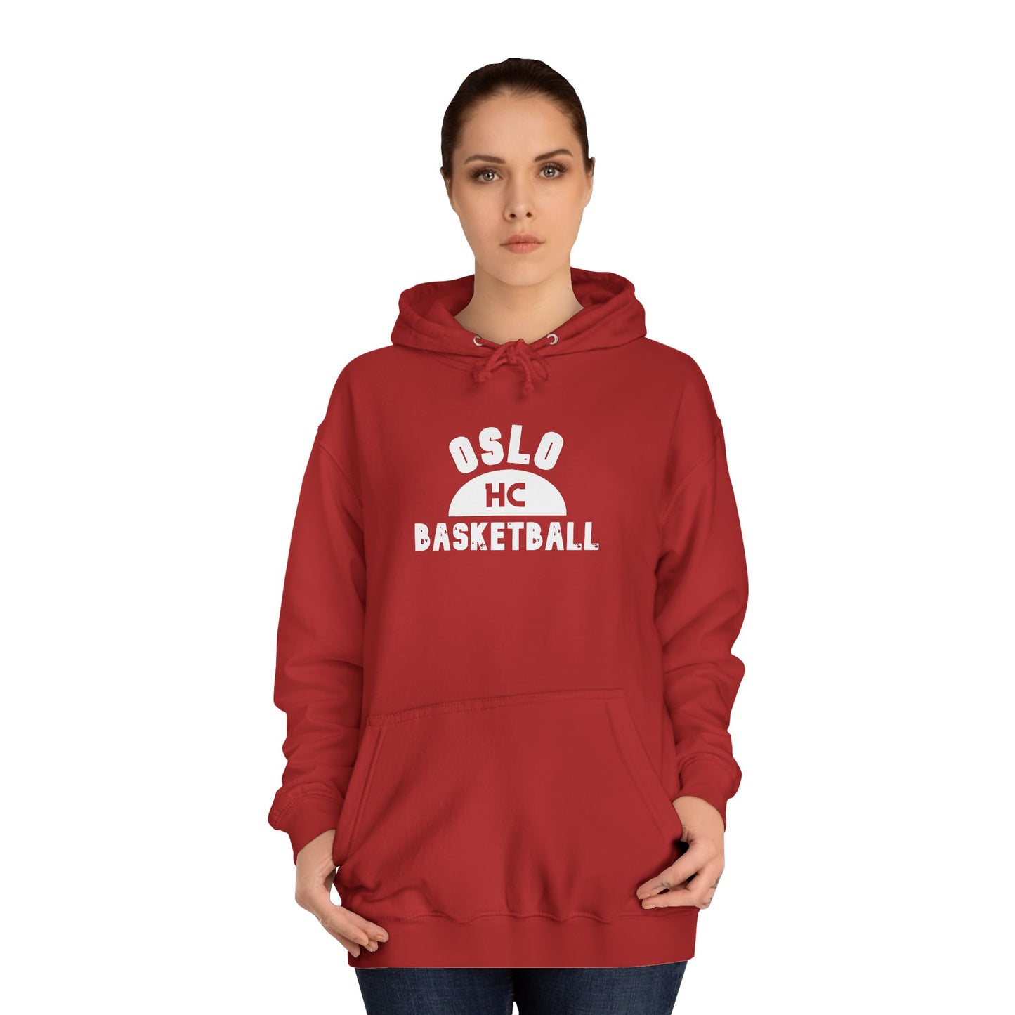 Oslo Halfcourt Basketball College Hoodie