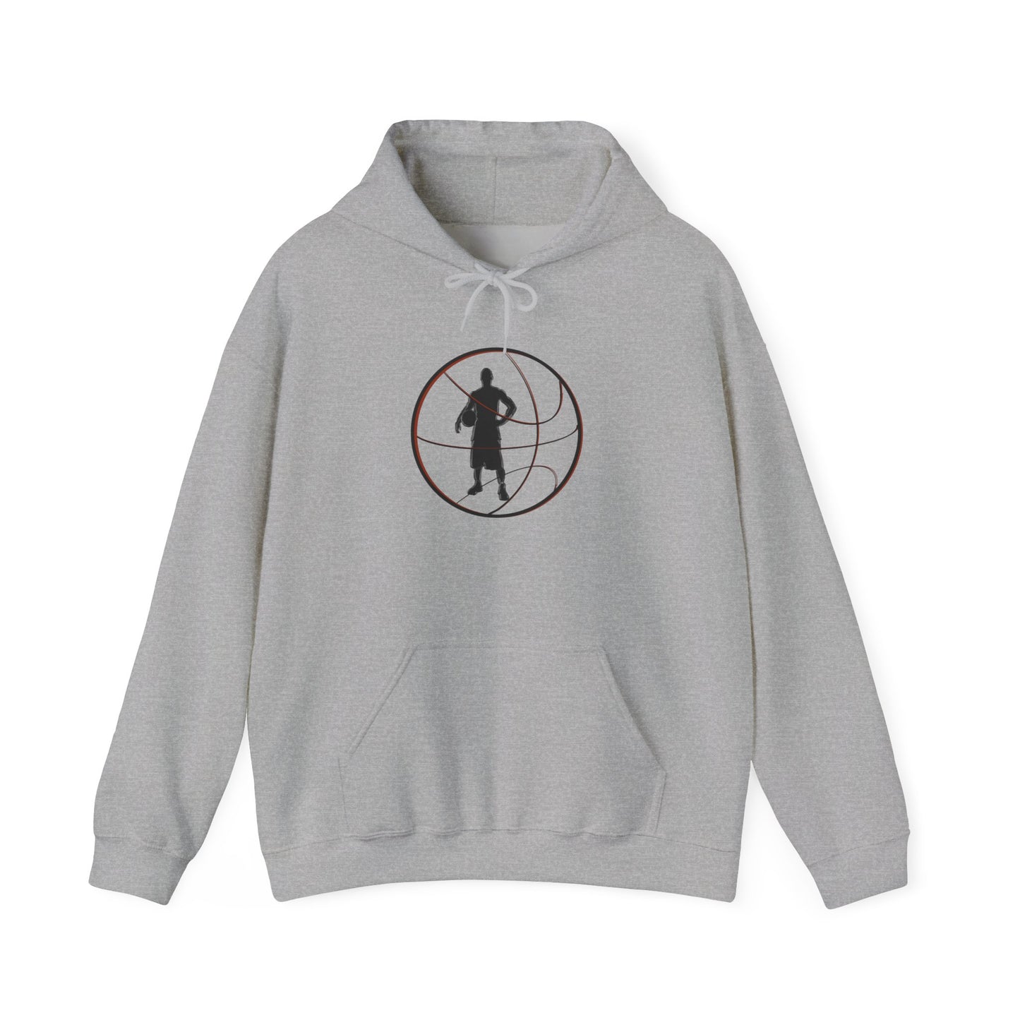 Halfcourt man basketball Hooded Sweatshirt