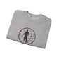 Halfcourt man basketball Heavy Blend™ Crewneck Sweatshirt