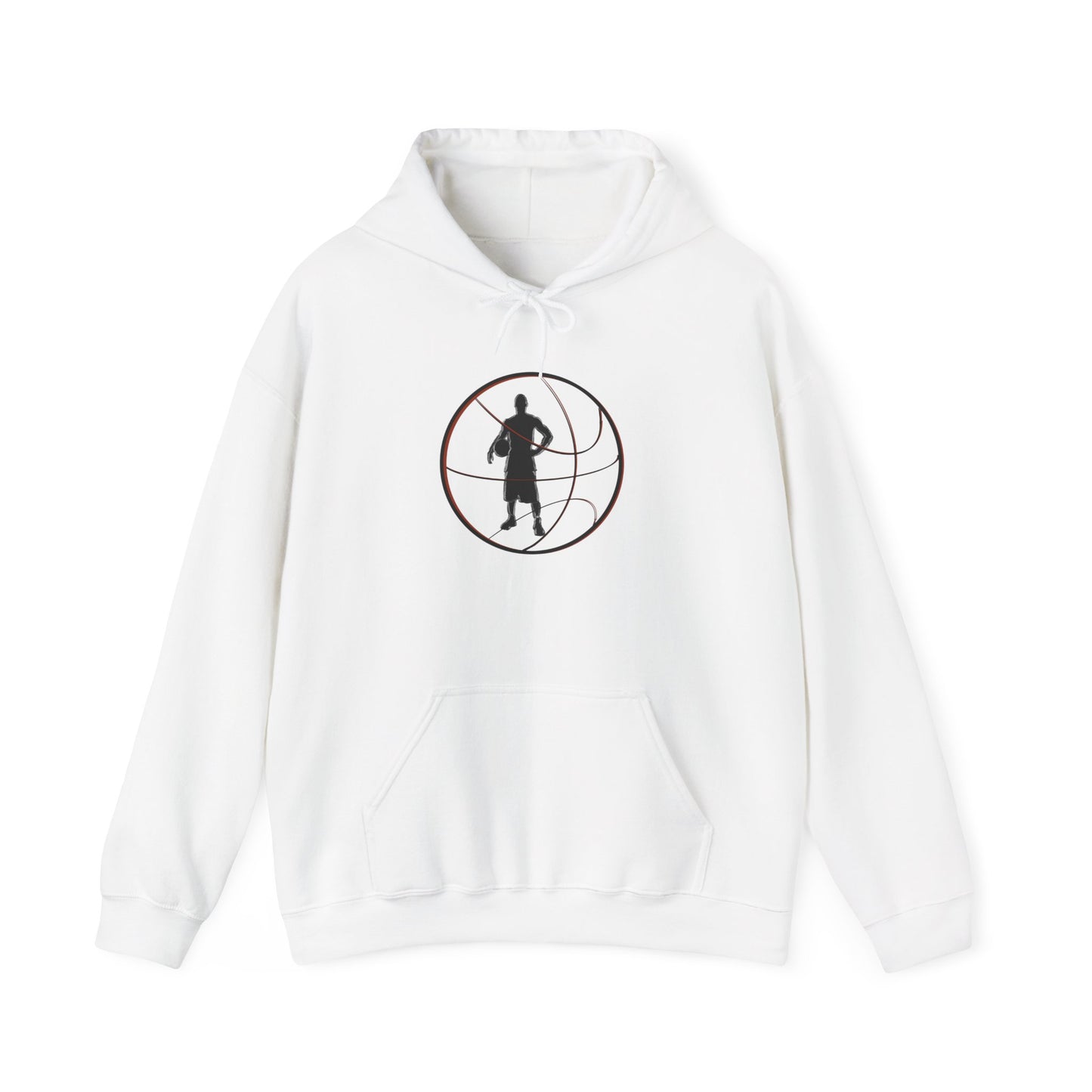 Halfcourt man basketball Hooded Sweatshirt