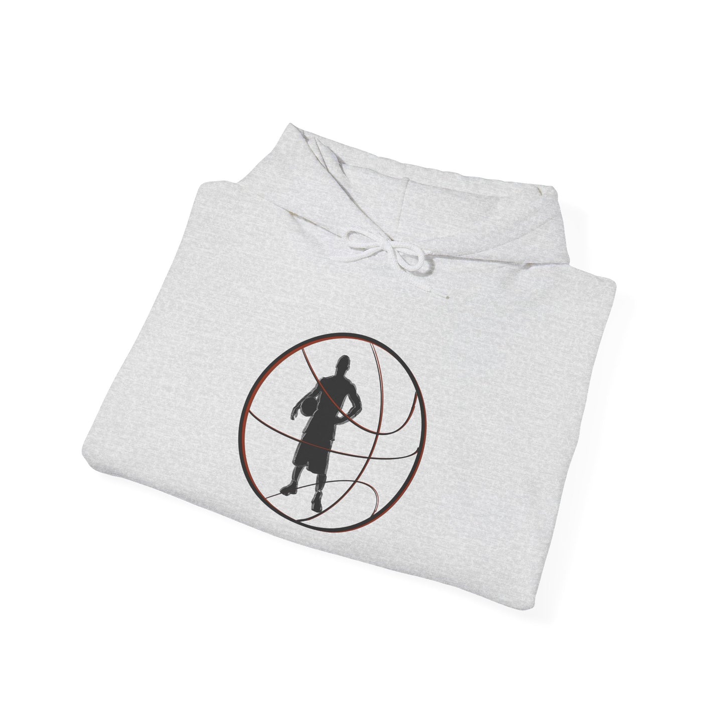 Halfcourt man basketball Hooded Sweatshirt