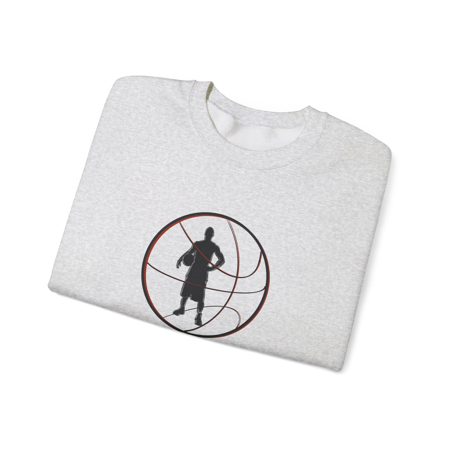 Halfcourt man basketball Heavy Blend™ Crewneck Sweatshirt
